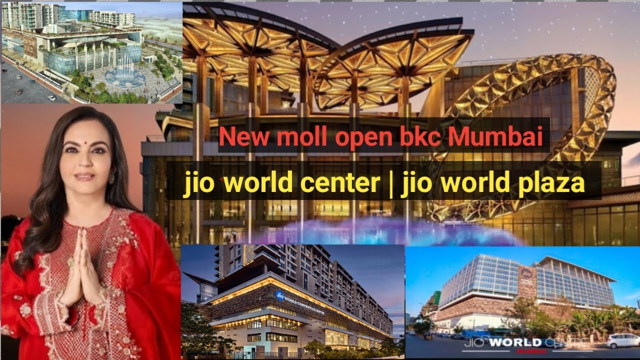New mall open:  jio world center | jio world plaza  bkc Mumbai #jioworldcentre