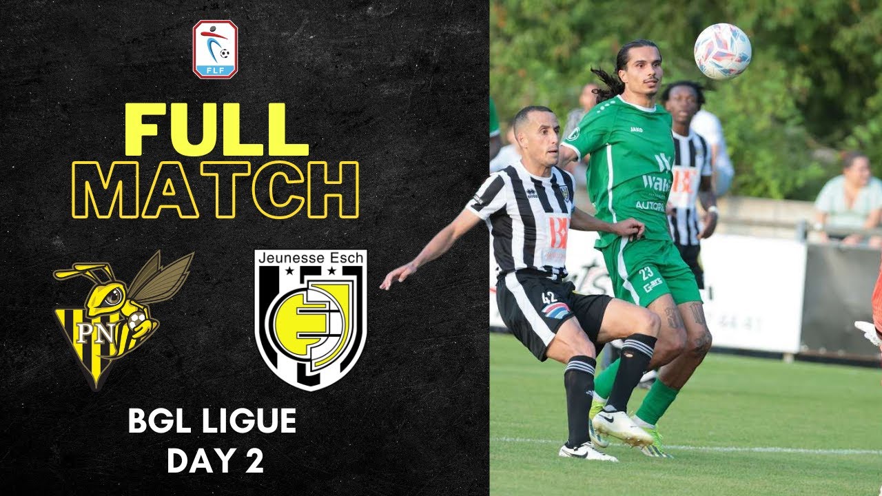 BGL Ligue 24/25 Day 2 - Progrès Niederkorn vs Jeunesse Esch