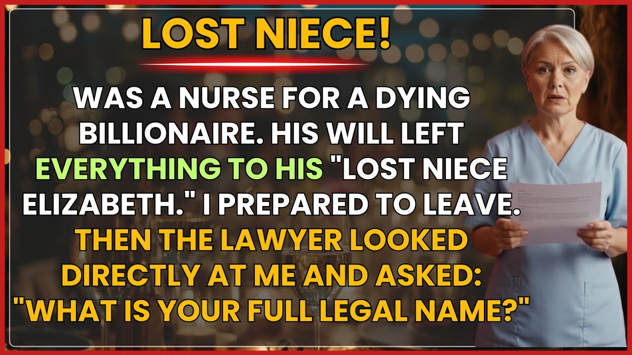 I Cared for a Dying Billionaire—Then His Will LEFT Everything to His “Lost Niece”