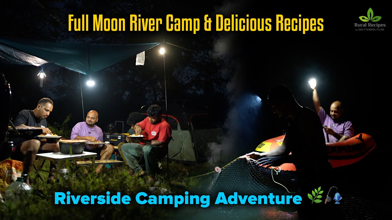 Camping by the River | Fresh Catch & Village Style Cooking | Rural Recipes