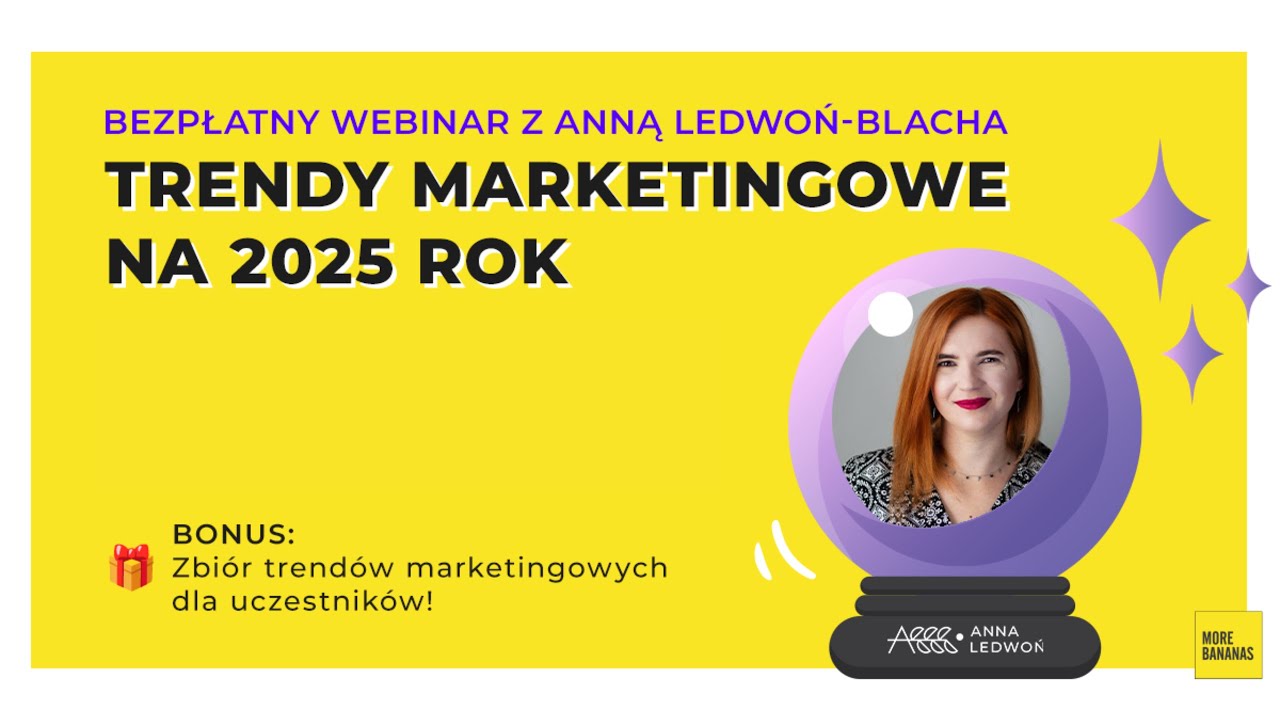 WEBINAR: Trendy marketingowe na 2025