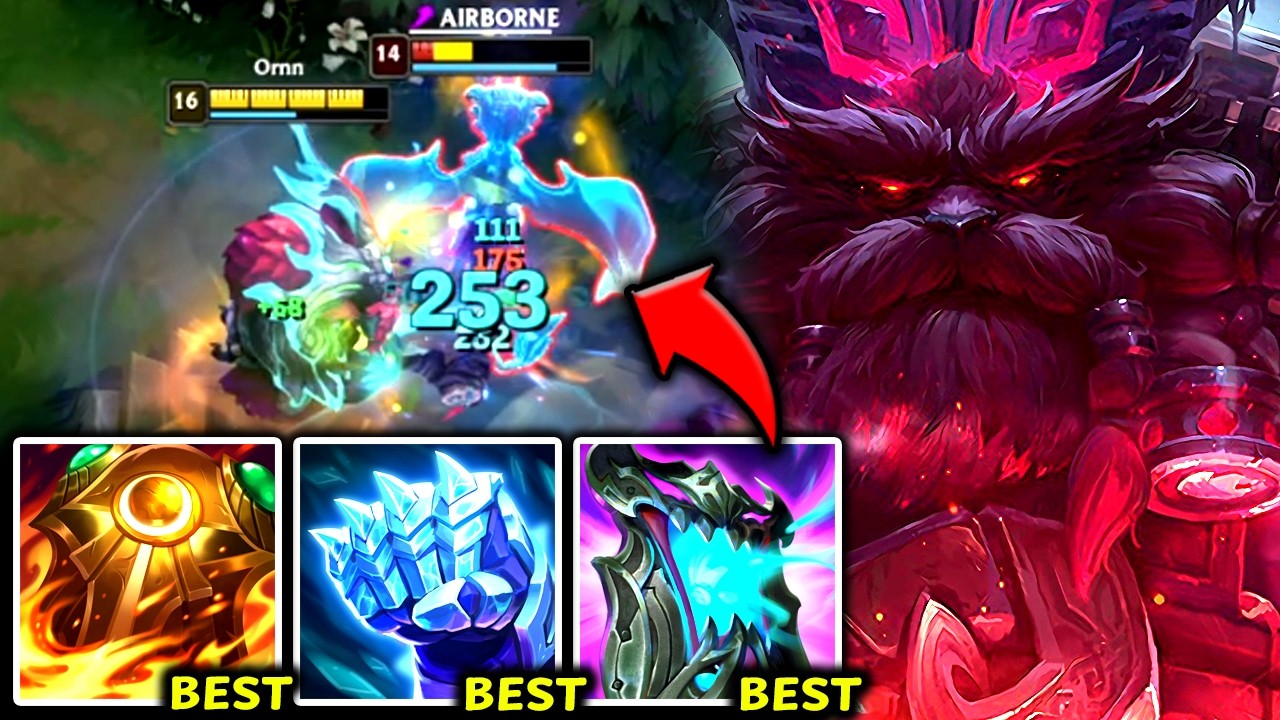 ORNN TOP IS NOW S+ TIER AND #1 BEST TANK IN 2026! (HIGH W/R) - 2026 Ornn TOP Gameplay Guide