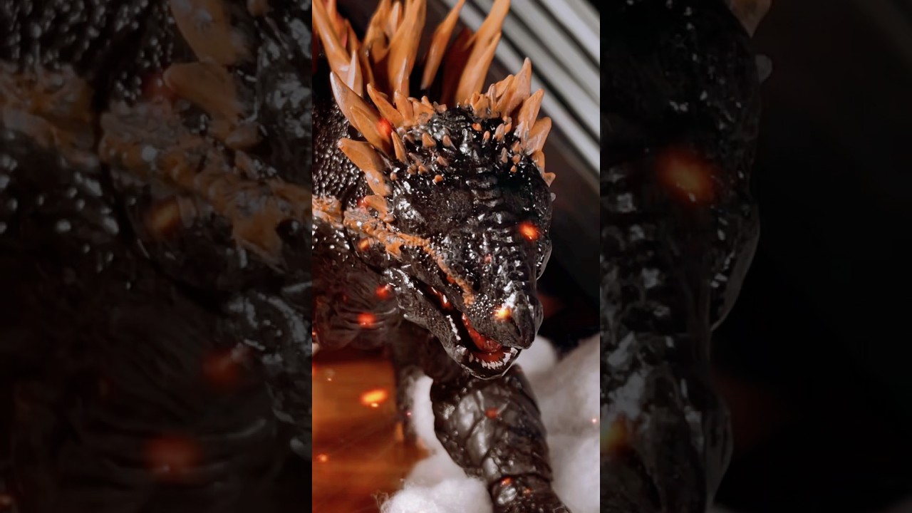 Нэцу противостоит Шимо @doofguy7810 #godzillaactionfigures #actionfigures #netsu