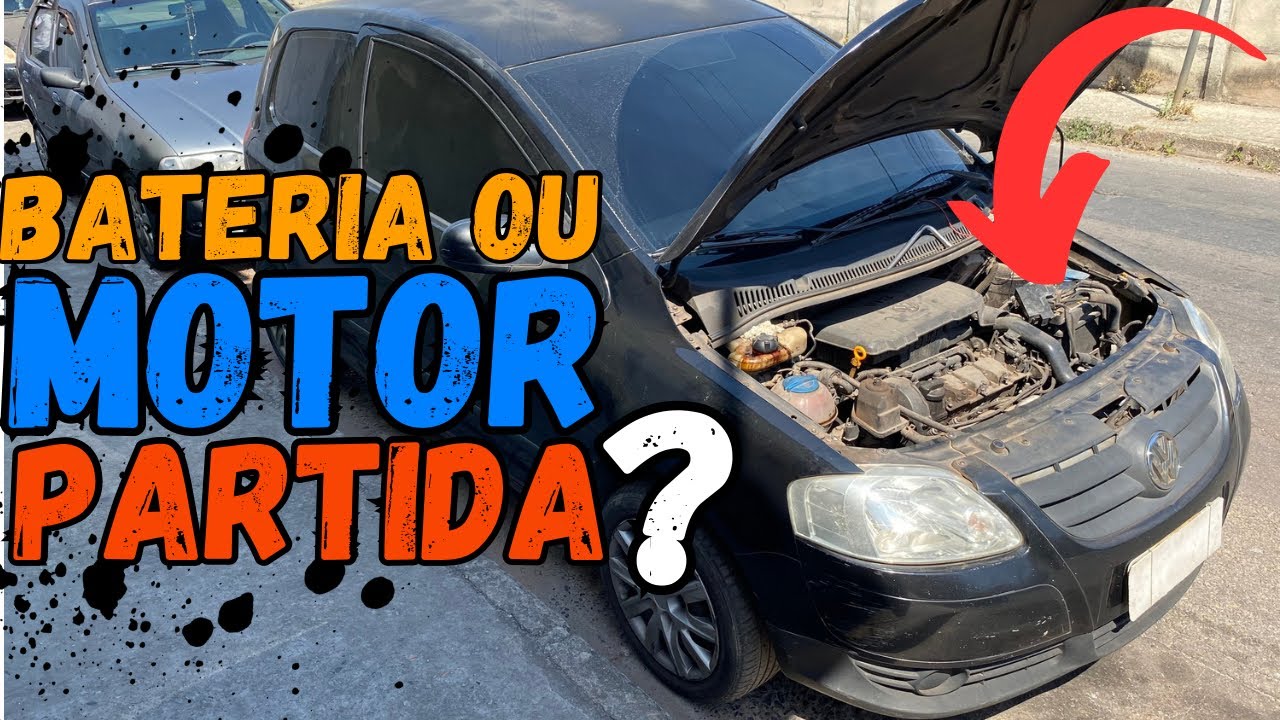 Testes para saber se e motor de partida ou bateria