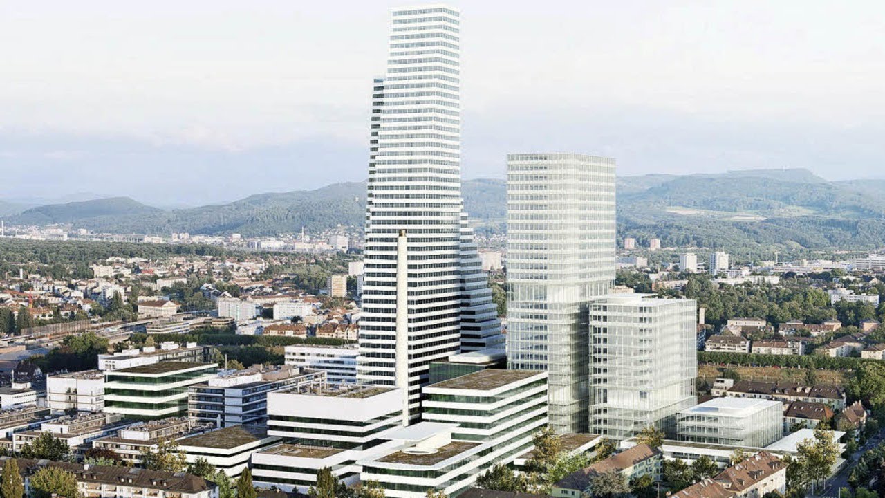 Basel: Roche eröffnet höchstes Hochhaus der Schweiz