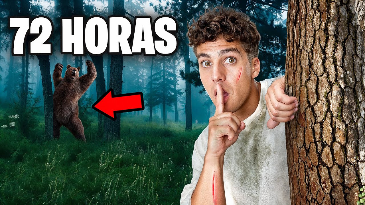 SOBREVIVI 3 DIAS EN UN BOSQUE *sale mal