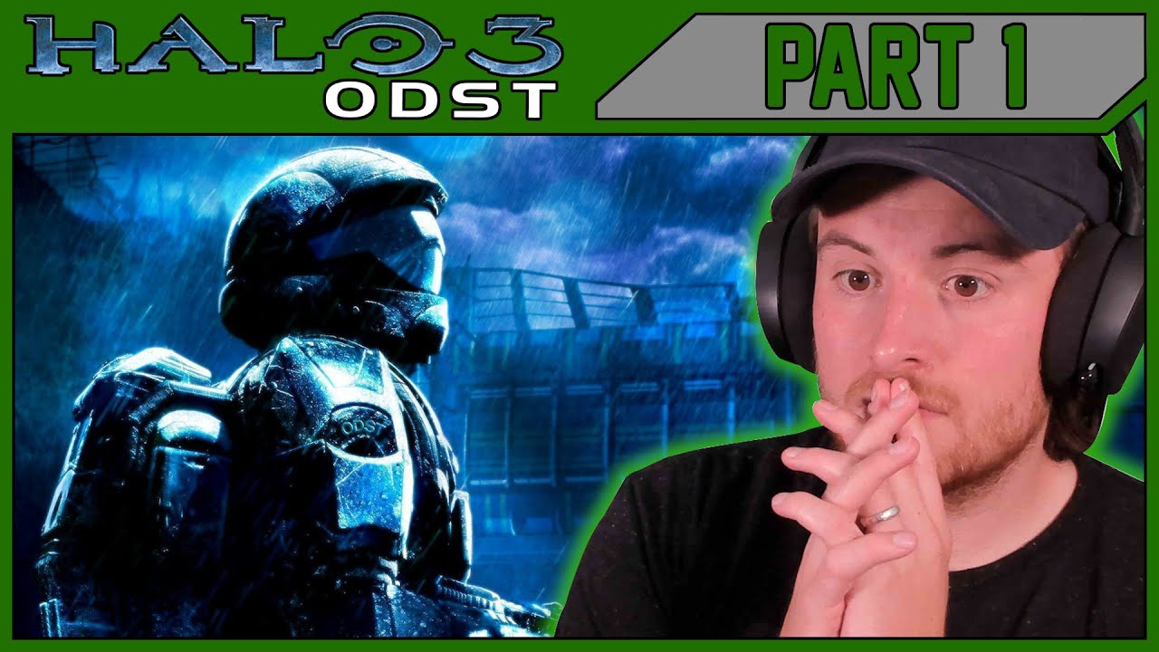 Королевская морская пехота впервые играет в HALO 3 ODST! ЧАСТЬ 1!