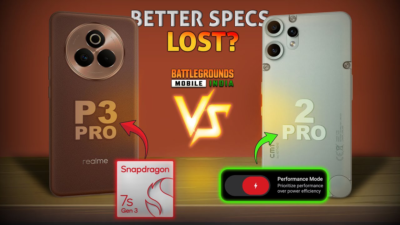 Under ₹20K - 120 FPS? Realme P3 Pro + CMF Pro BGMI Ultra Extreme | Shocking Results!