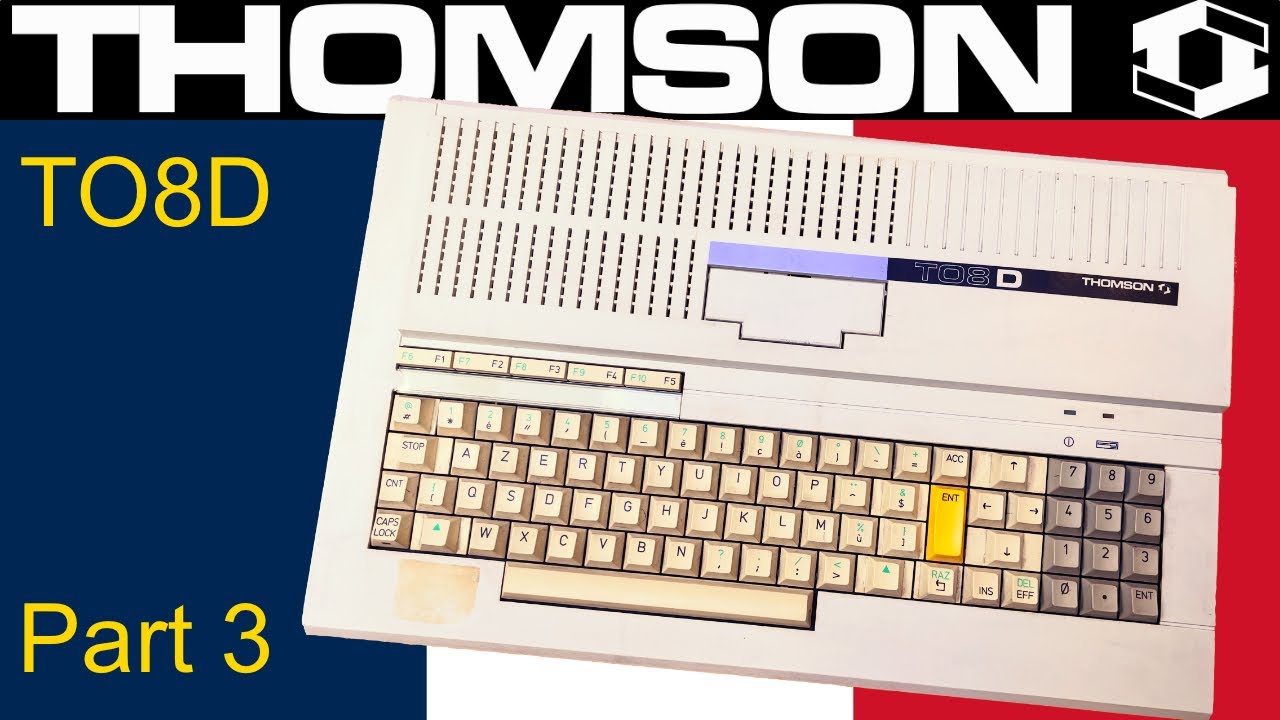 🇫🇷 Thomson TO8D: Part 3 (Keyboard Fixed!) [#TCE0481]