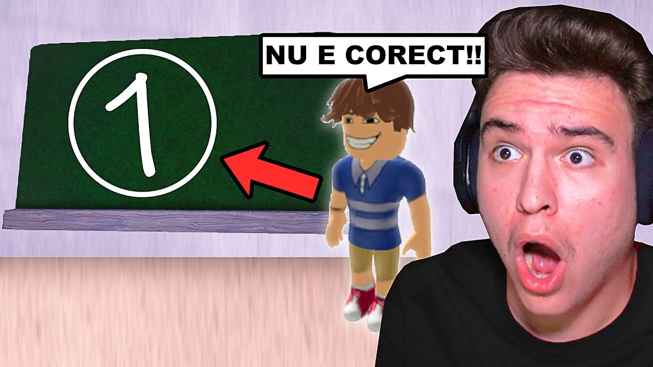 Prima Zi La *ȘCOALA DIN ROBLOX* .. ! (Roleplay)