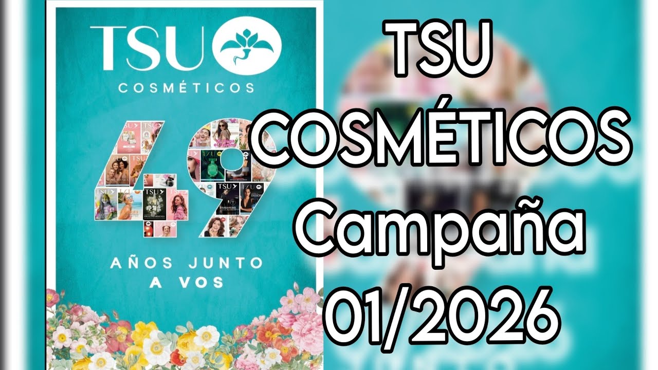 Рекламная кампания косметики TSU 01/2026 🇦🇷