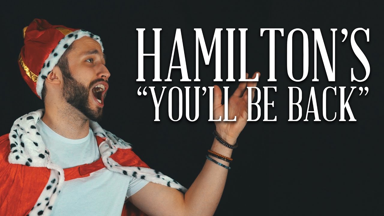 HAMILTON - You'll Be Back (Lin-Manuel Miranda) Jonathan Young Broadway Cover