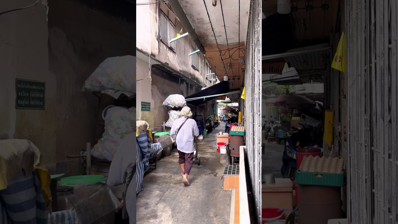 Back Alleyway in Bangkok