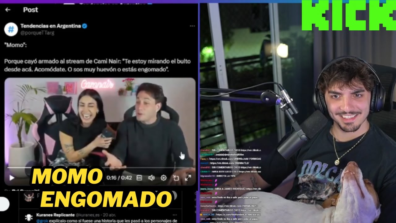 MOMITO BAJA EL ARMA | IRL-TIK TOK con la KBRA  | C0ker vods