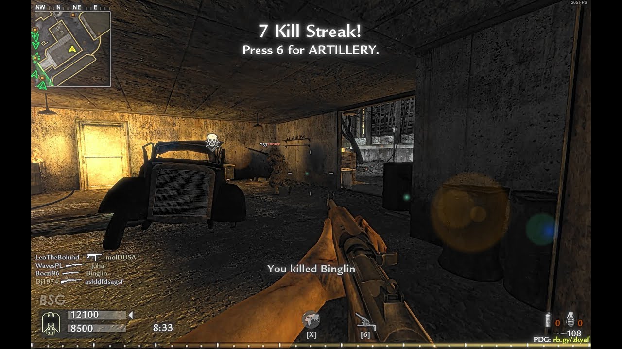 Call of Duty: World at War | Playing Team Deathmatch on Nightfire in 2024.