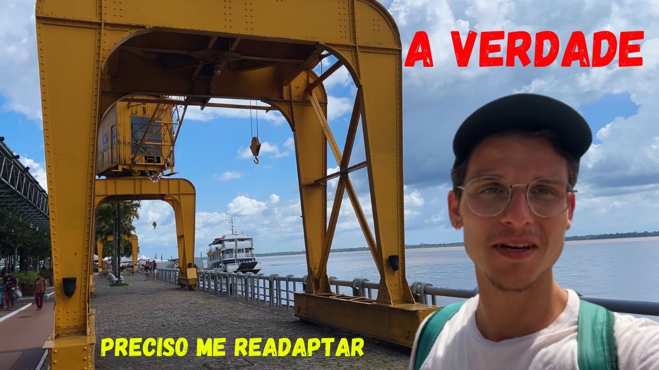 Cheguei em Belém do Pará! Primeiras impressões da cidade!