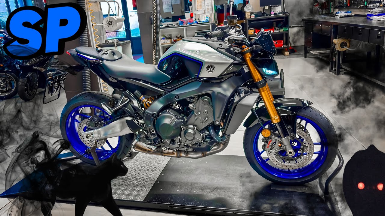 NUOVA YAMAHA MT-09 SP 2024 DAL VIVO !