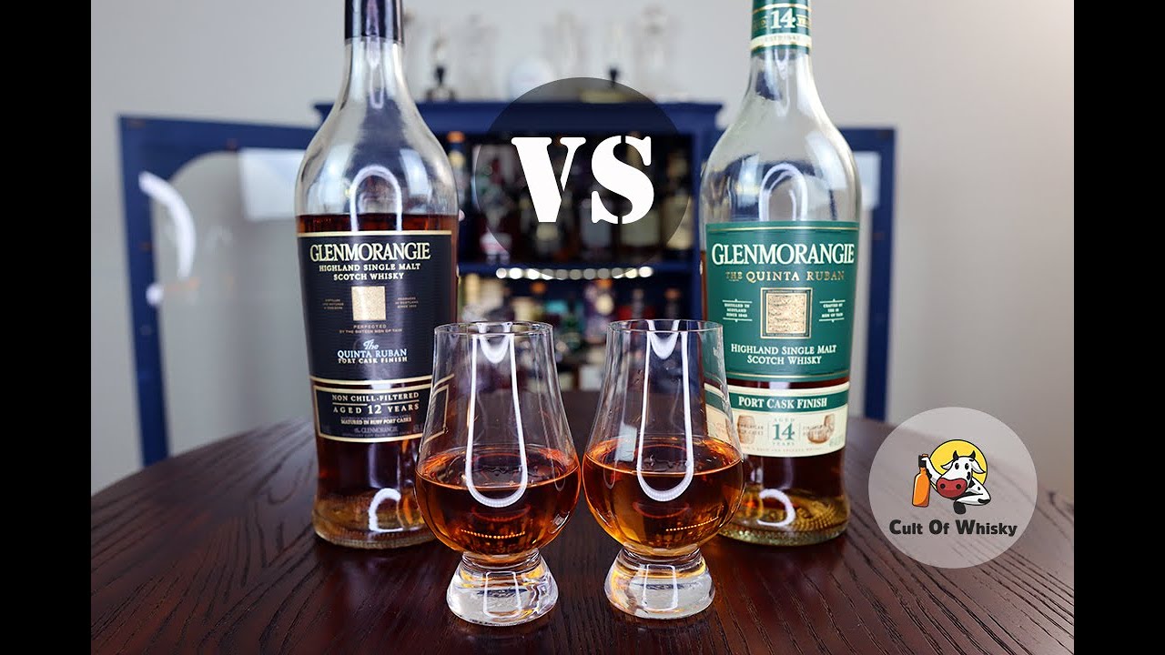 Glenmorangie Quinta Ruban 12 Vs 14 Year - Old Vs New