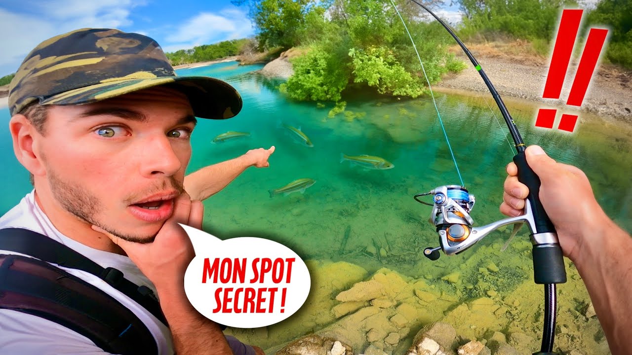 Ce lac se vide et nous d&eacute;voile ses surprises !! ( Feat @MultaFishing pour la p&ecirc;che d&rsquo;une vie)