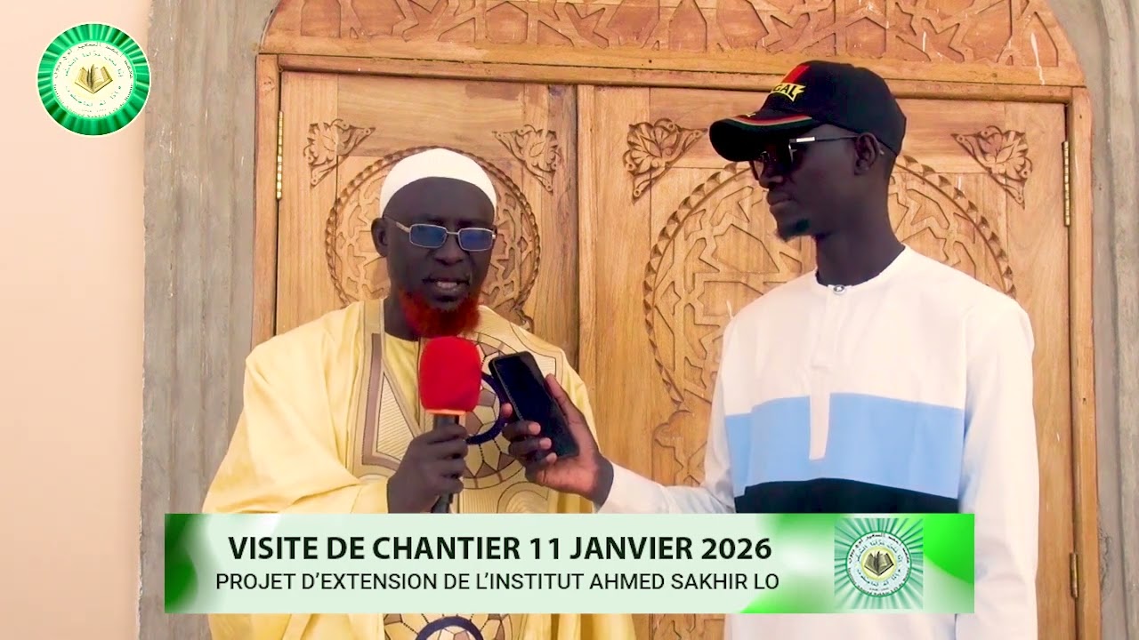 Thianaba : Oustaz Abdallah Sane s’exprime après la visite du chantier de l’Institut