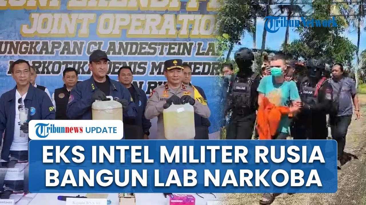 Sosok 2 WN Rusia yang Buat Lab Narkoba di Gianyar Bali, Lulusan Biologi dan Eks Intel Militer
