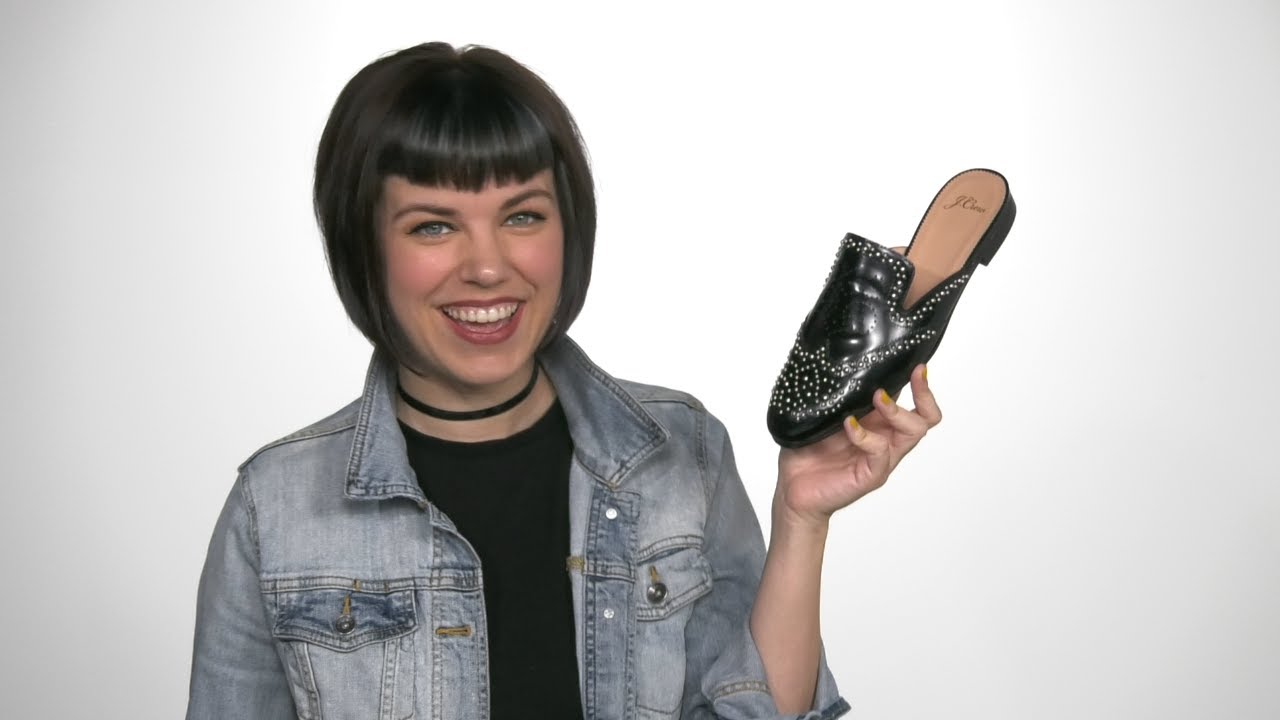 J.Crew Academy Loafer Studded Mule SKU: 9229711
