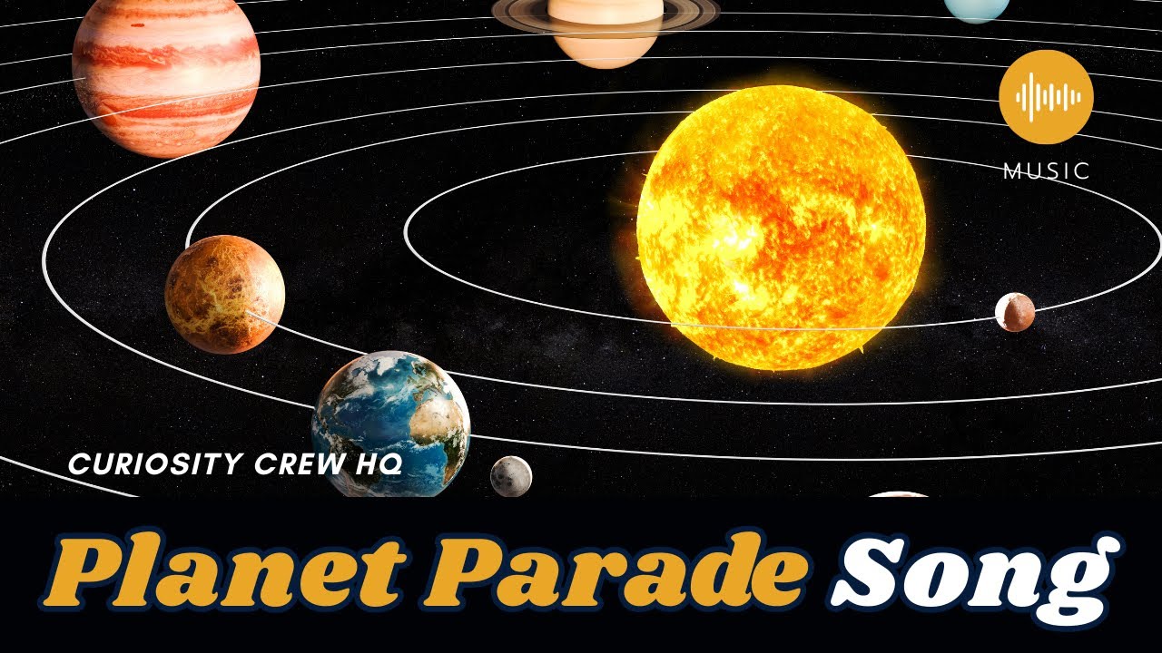 Solar System Eight Planets Song for Kids | Educational Song for Kids | Curiosity Crew HQ