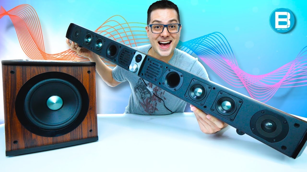 A SOUNDBAR MAIS INSANA que JÁ TESTEI! EDIFIER S70DB! QUE SOM!