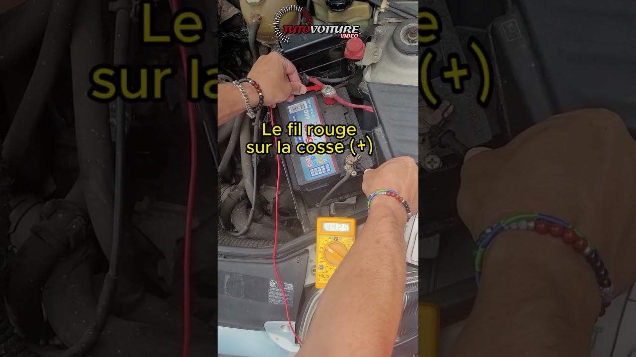 Comment v&eacute;rifier son alternateur au multim&egrave;tre