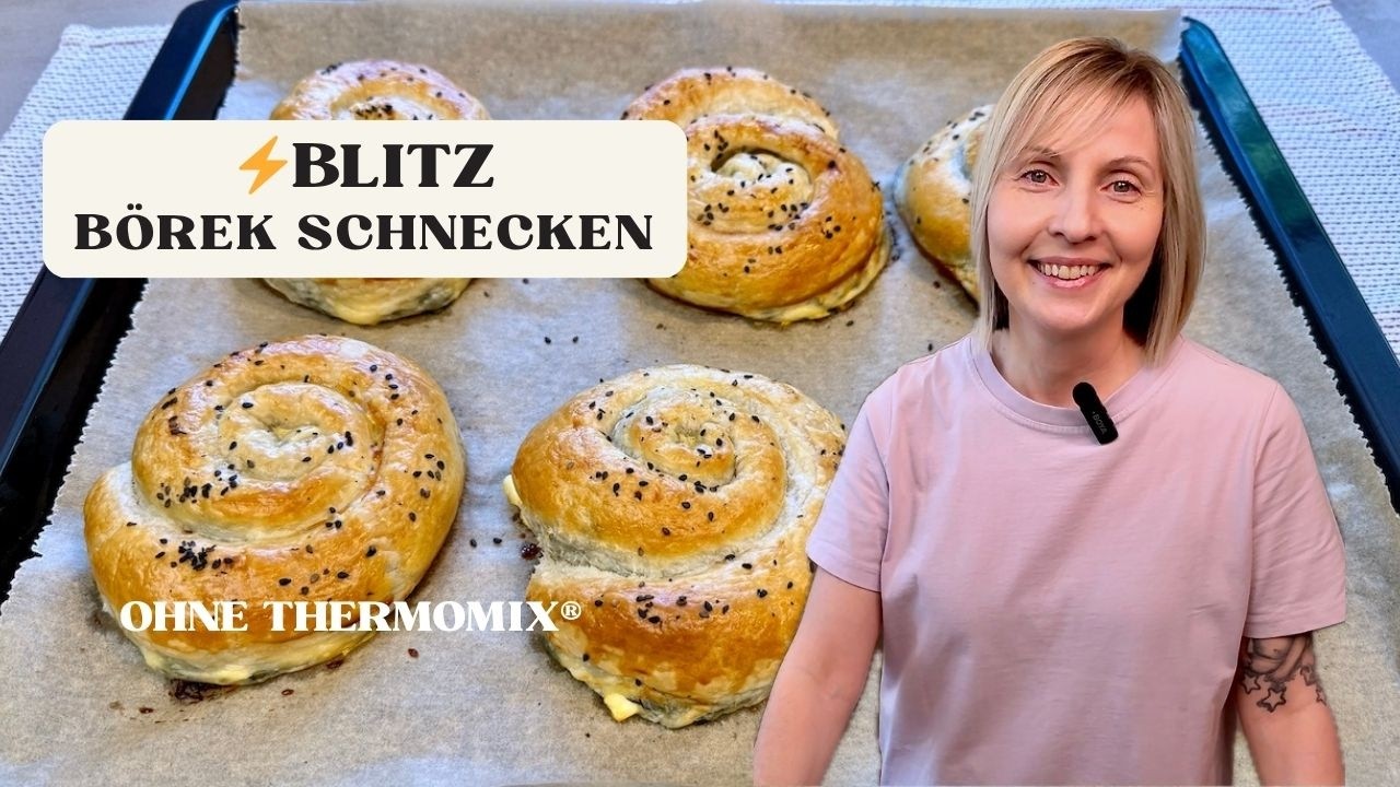 ⚡️Blitz Börek Schnecken 😋 - heute ohne Thermomix®