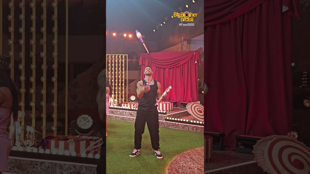 Olhei e gritei: MALABARISTA! 🗣️ Jonas revelando habilidade in&eacute;dita 🤹&zwj;♂️✨ | BBB 26 | #Shorts