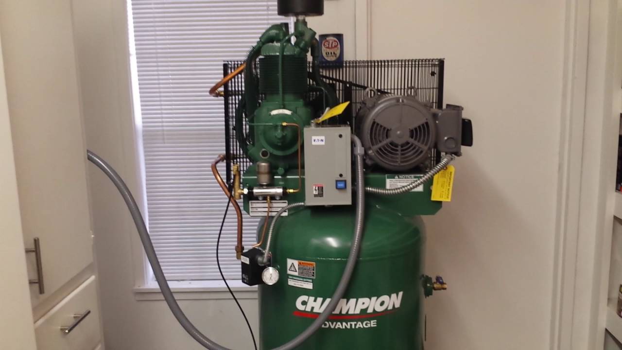 Champion Air Compressor Installation & Review