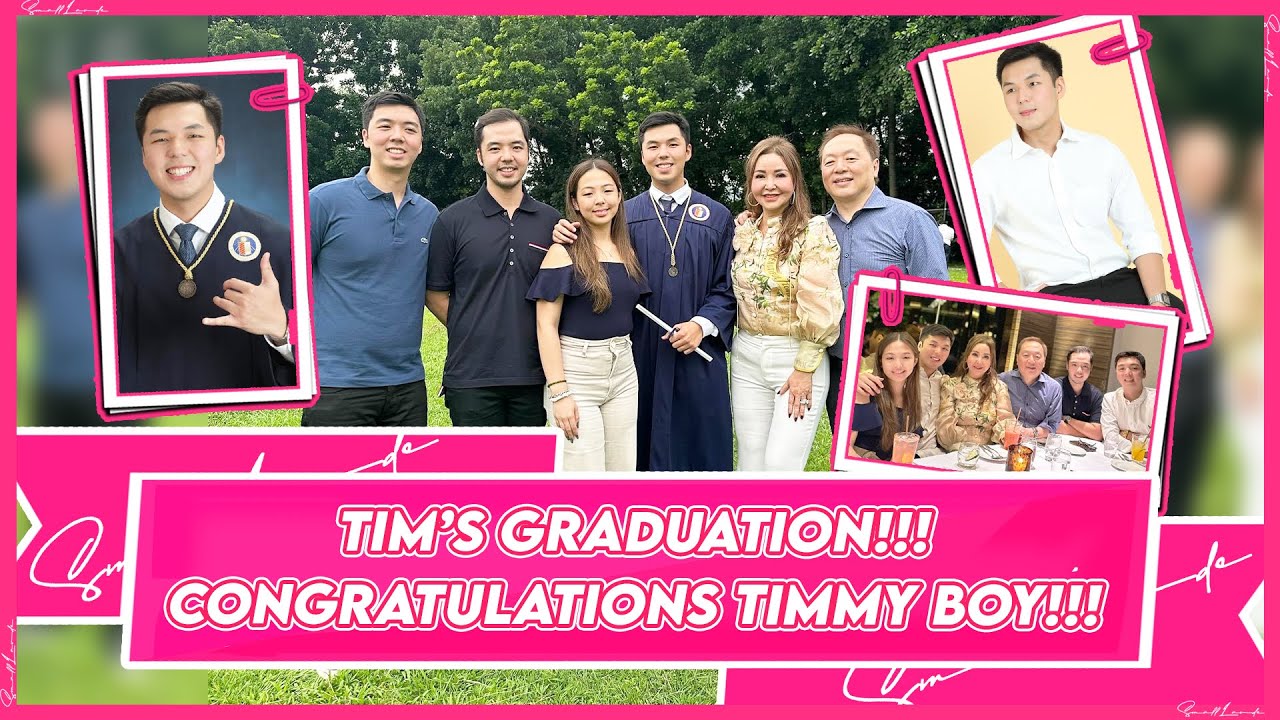 BONUS SHORT VLOG: HAPPY GRADUATION TIM! WE'RE SO PROUD OF YOU! | Small Laude
