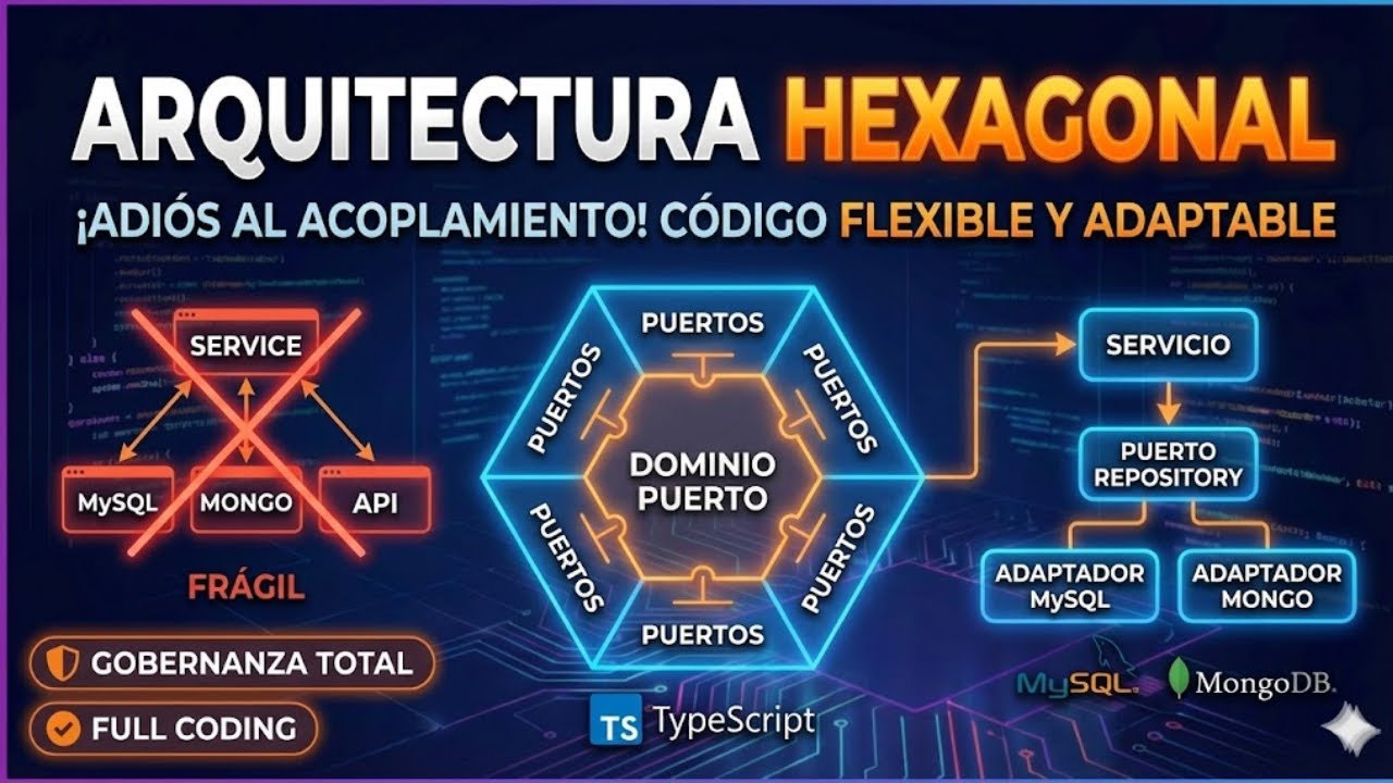 Arquitectura Hexagonal: Independiza tu código