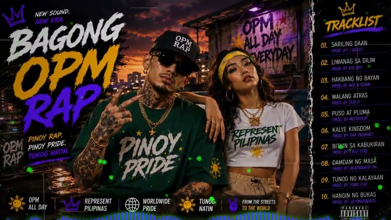 Viral Pinoy Rap 2026 🔥 Bagong OPM Rap Playlist | Best Filipino Rap Collection