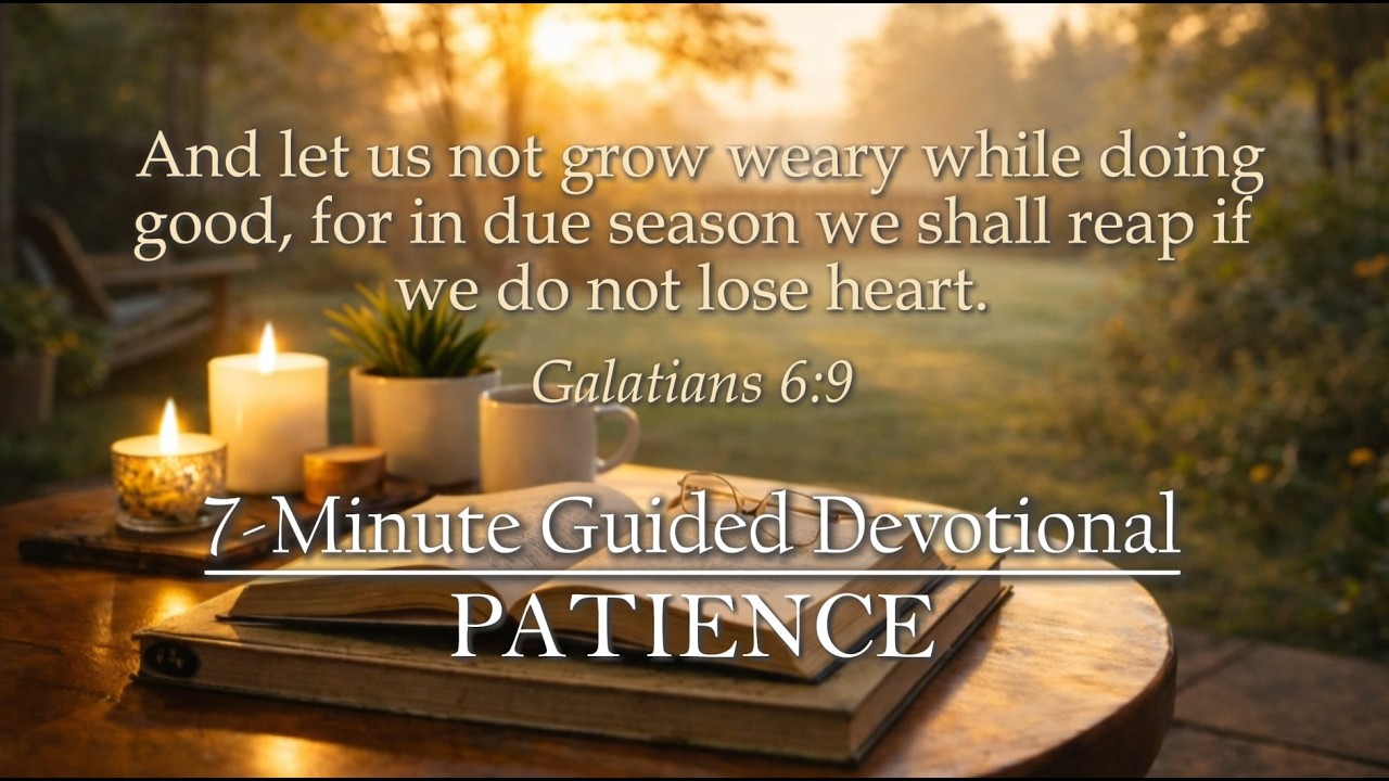 📖 Galatians 6:9 – 7 Minute Guided Devotional | Do Not Grow Weary