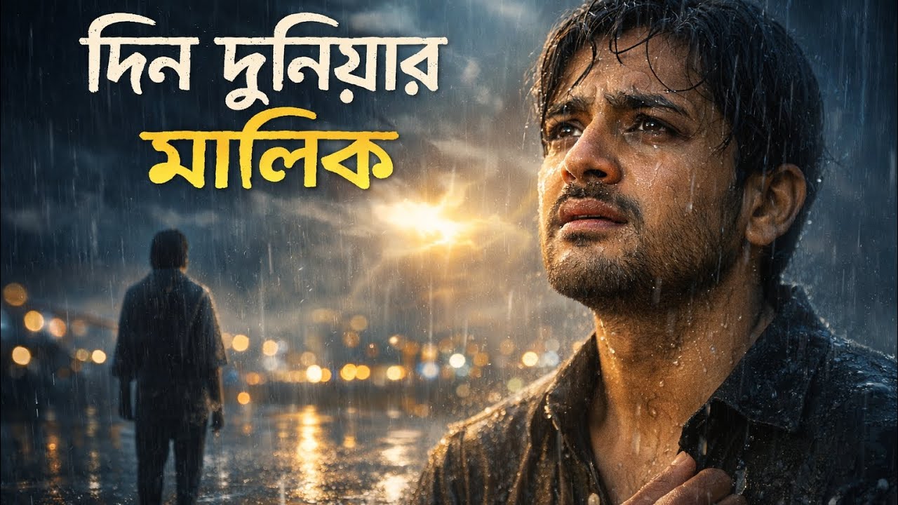 দিন দুনিয়ার মালিক | Emotional Cinematic Bangla Song | Abinashi Sur
