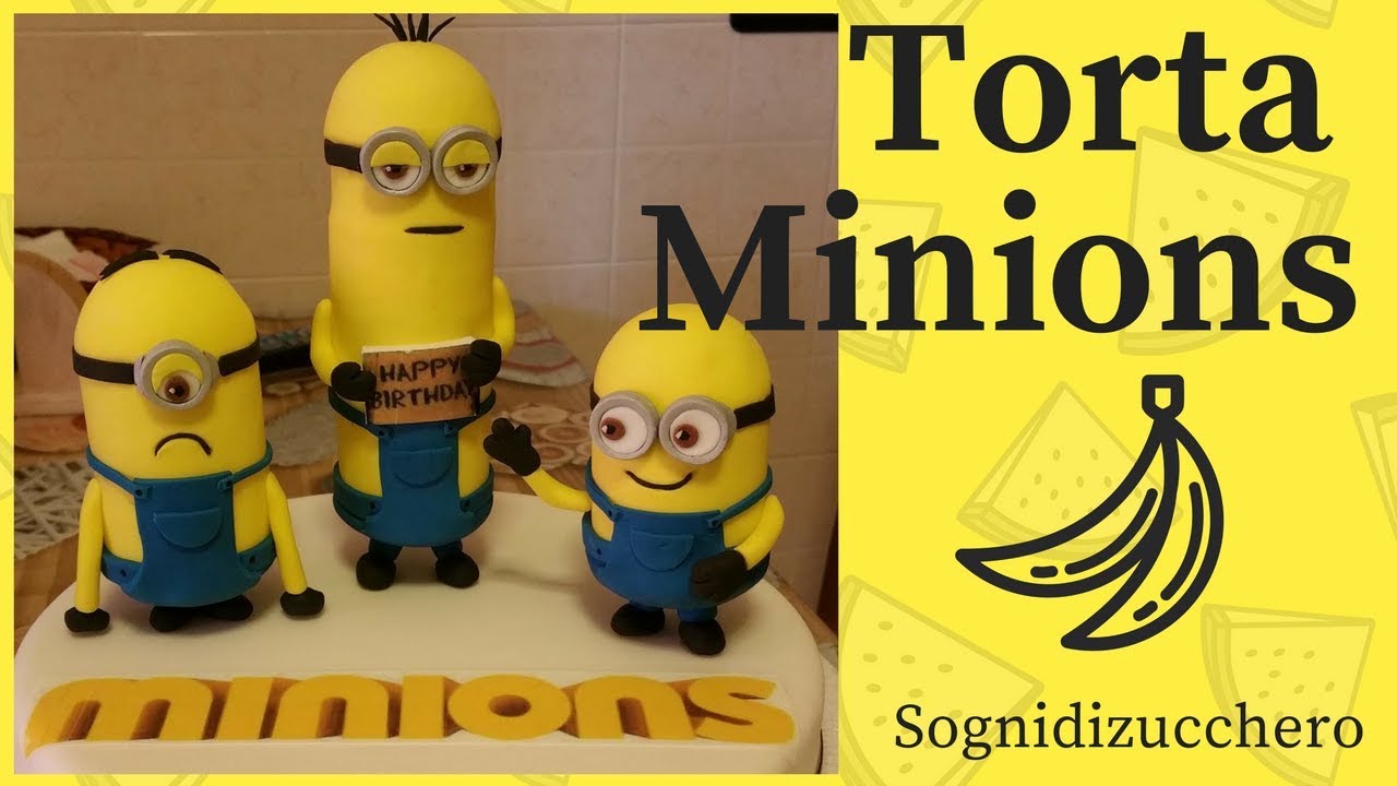Torta MINIONS Cake Topper by Sogni di Zucchero
