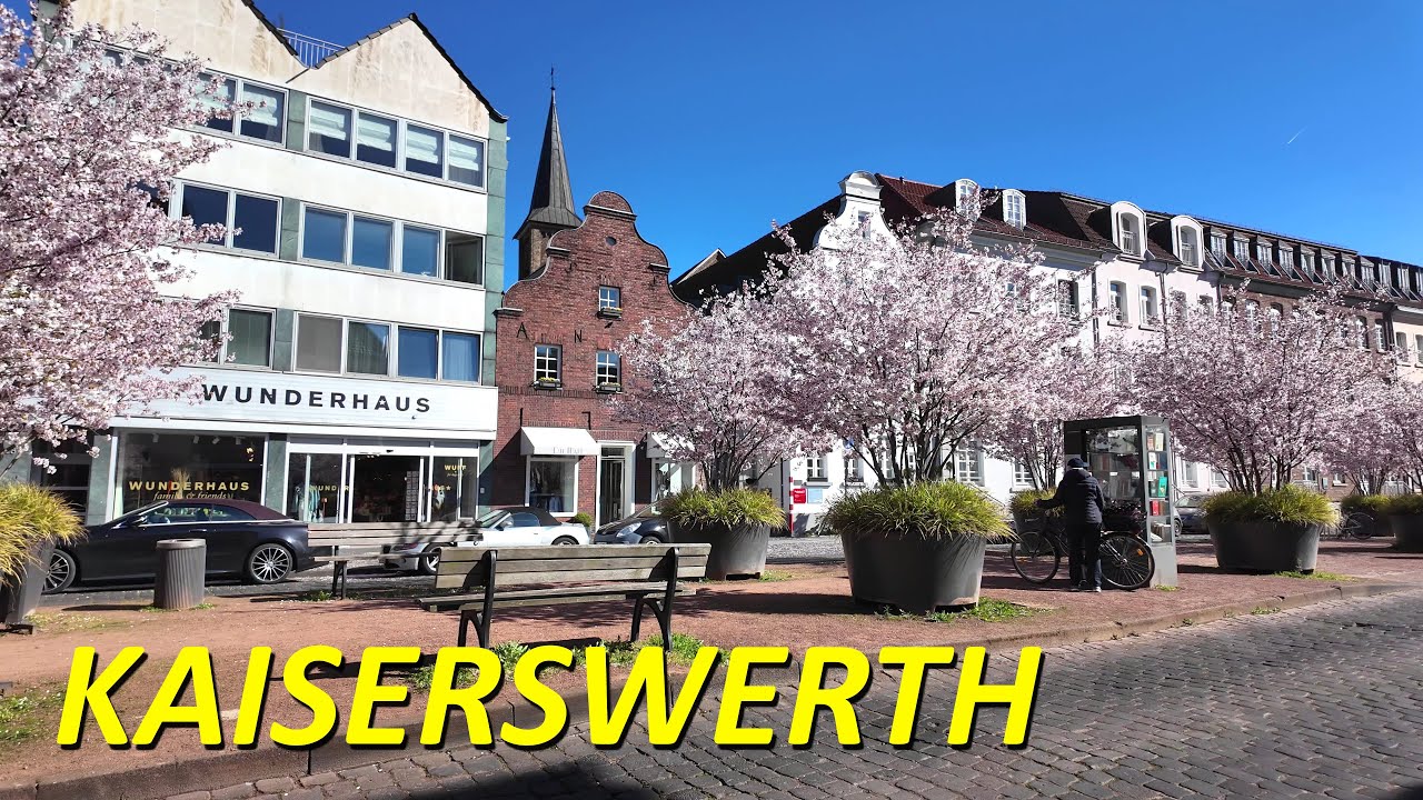 Düsseldorf walking 4K | Kaiserswerth Frühling 2025