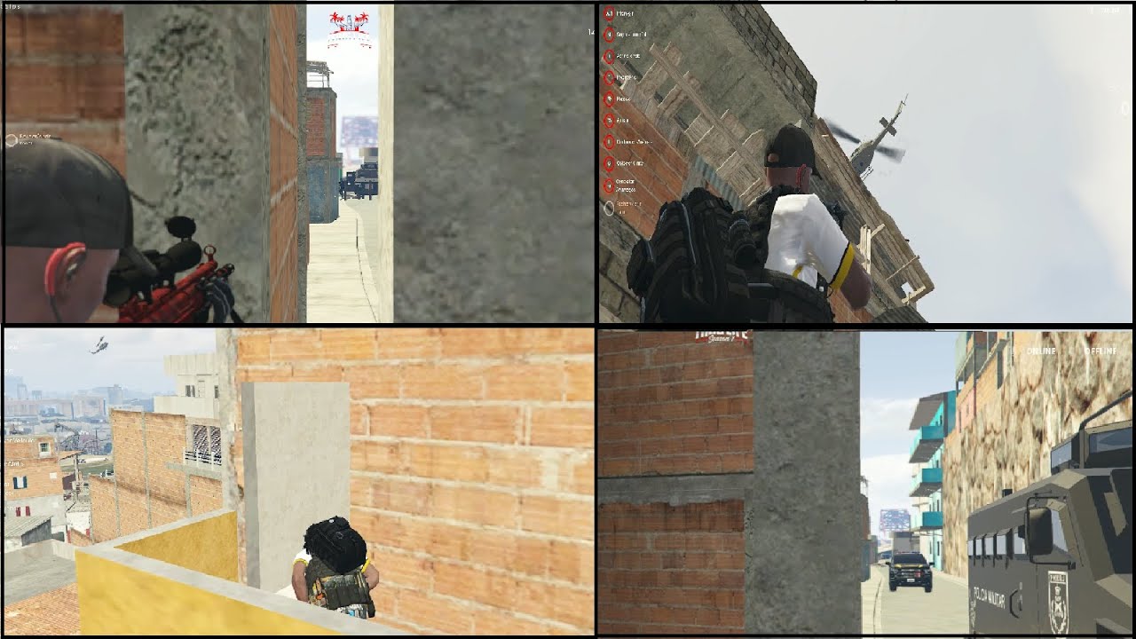 INVASÃO DO BOPE NA FAVELA ACABA EM TIROTEIO - THUG LIFE RJ FIVEM 😱🔥