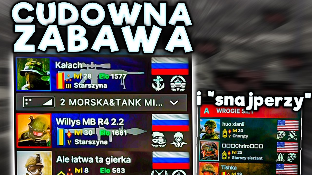 WIDZOWIE MNIE SNAJPILI czyli KAŁACH GRA W BROKEN ARROW MULTIPLAYER PL