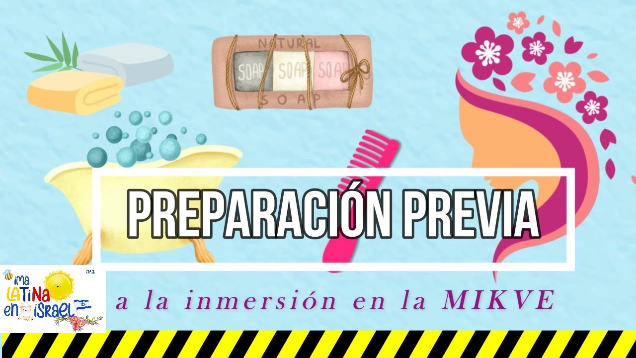 Preparación para la MIKVE -Baño ritual judío #culturajudía #tradiciones #mikve