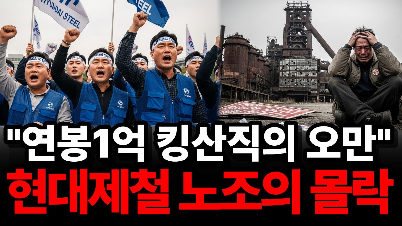 평균 연봉 1억 현대제철 ‘철의 귀족’들이 하루아침에 백수 된 소름 돋는 이유 (2026 잔혹동화)