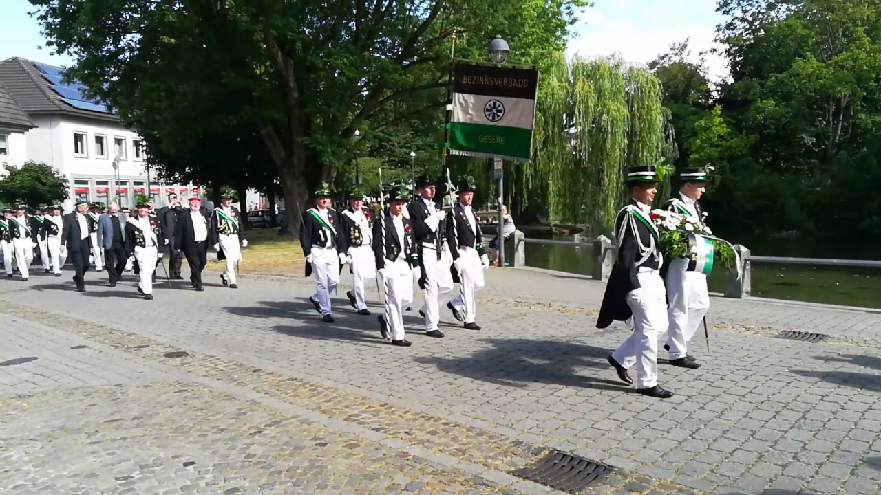 Umzug beim Schützenfest 2019 in Geseke