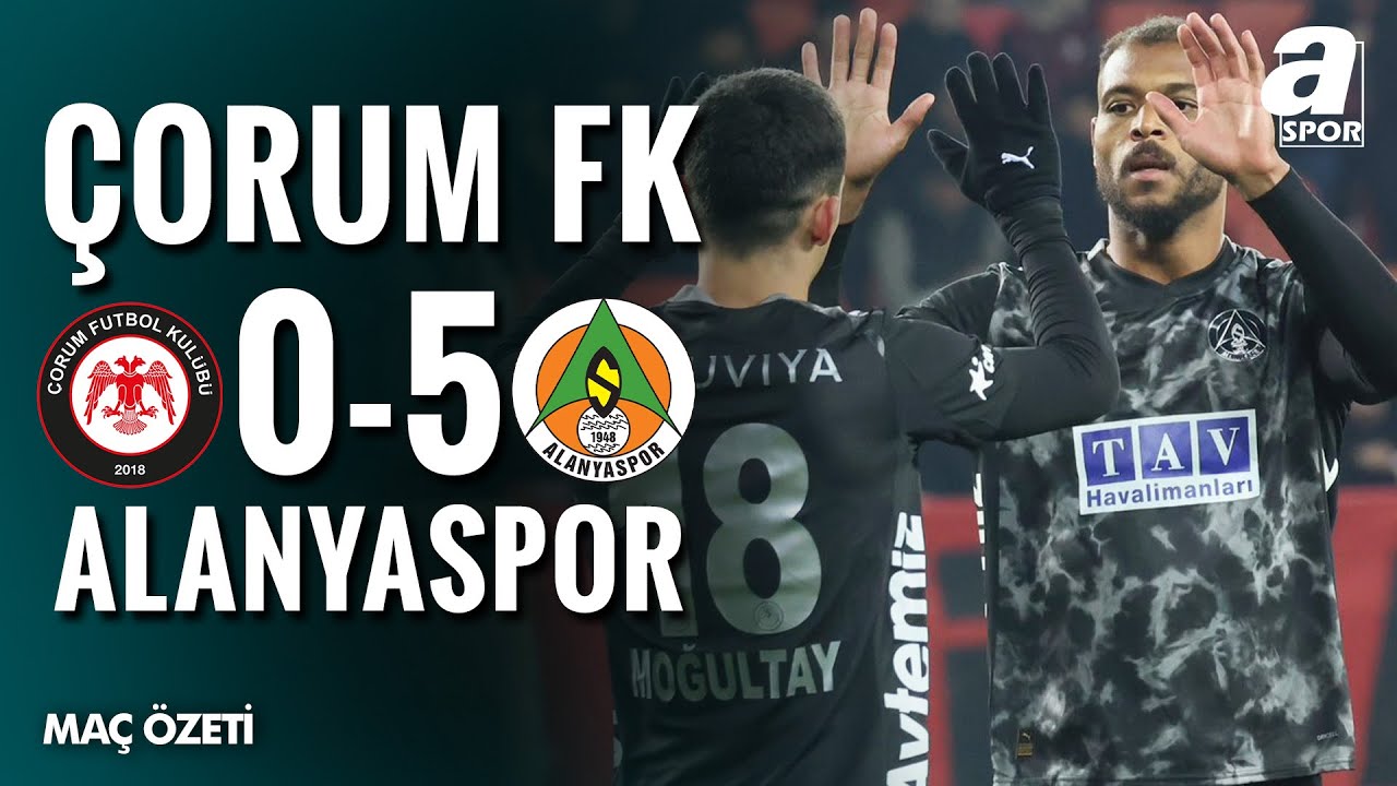 &Ccedil;orum FK 0-5 Alanyaspor | MA&Ccedil; &Ouml;ZETİ | Ziraat T&uuml;rkiye Kupası 4. Tur Ma&ccedil;ı | 04.12.2025