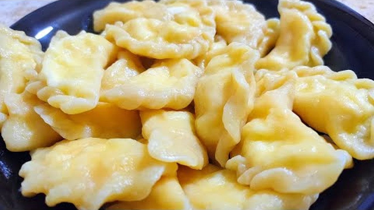 ВАРЕНИКИ С АДЫГЕЙСКИМ СЫРОМ🥟Ольгины Рецепты.