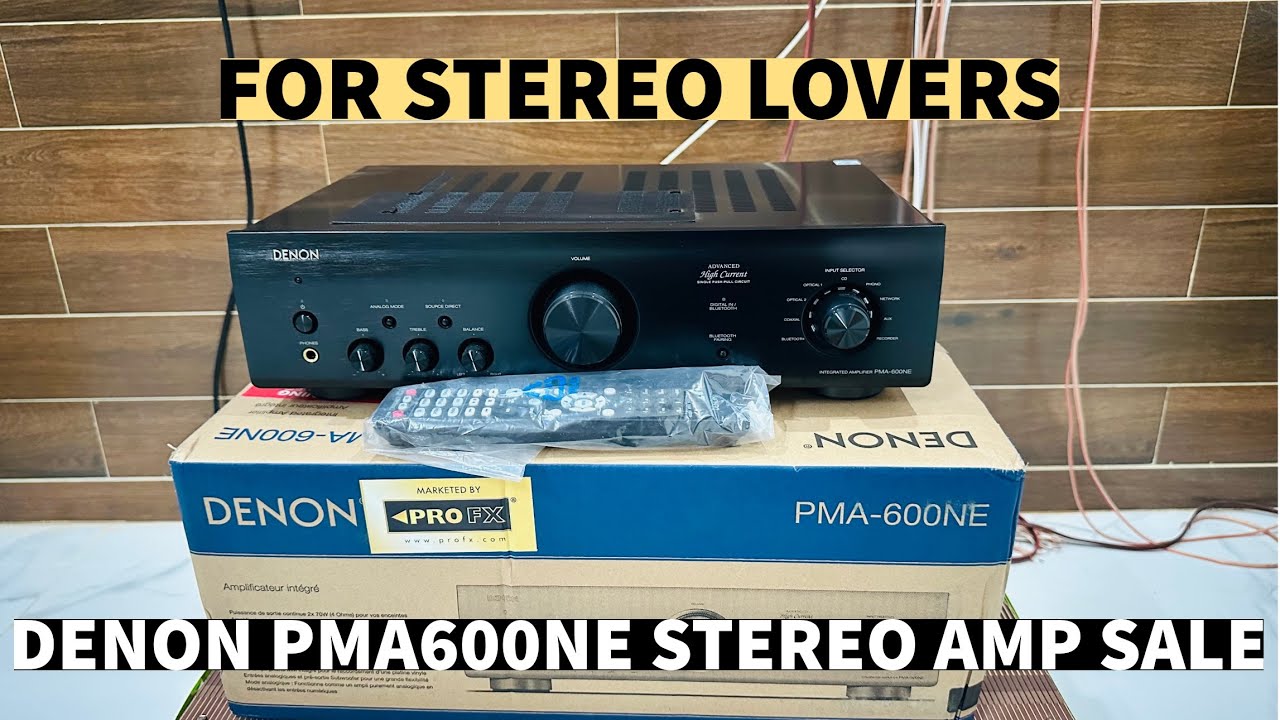 Denon PMA600NE 70watts Integrated Stereo Amplifier For Sale