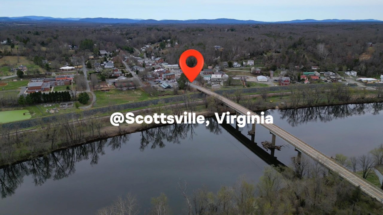 You WONT Believe These Drone Shots! Scottsville, VA!