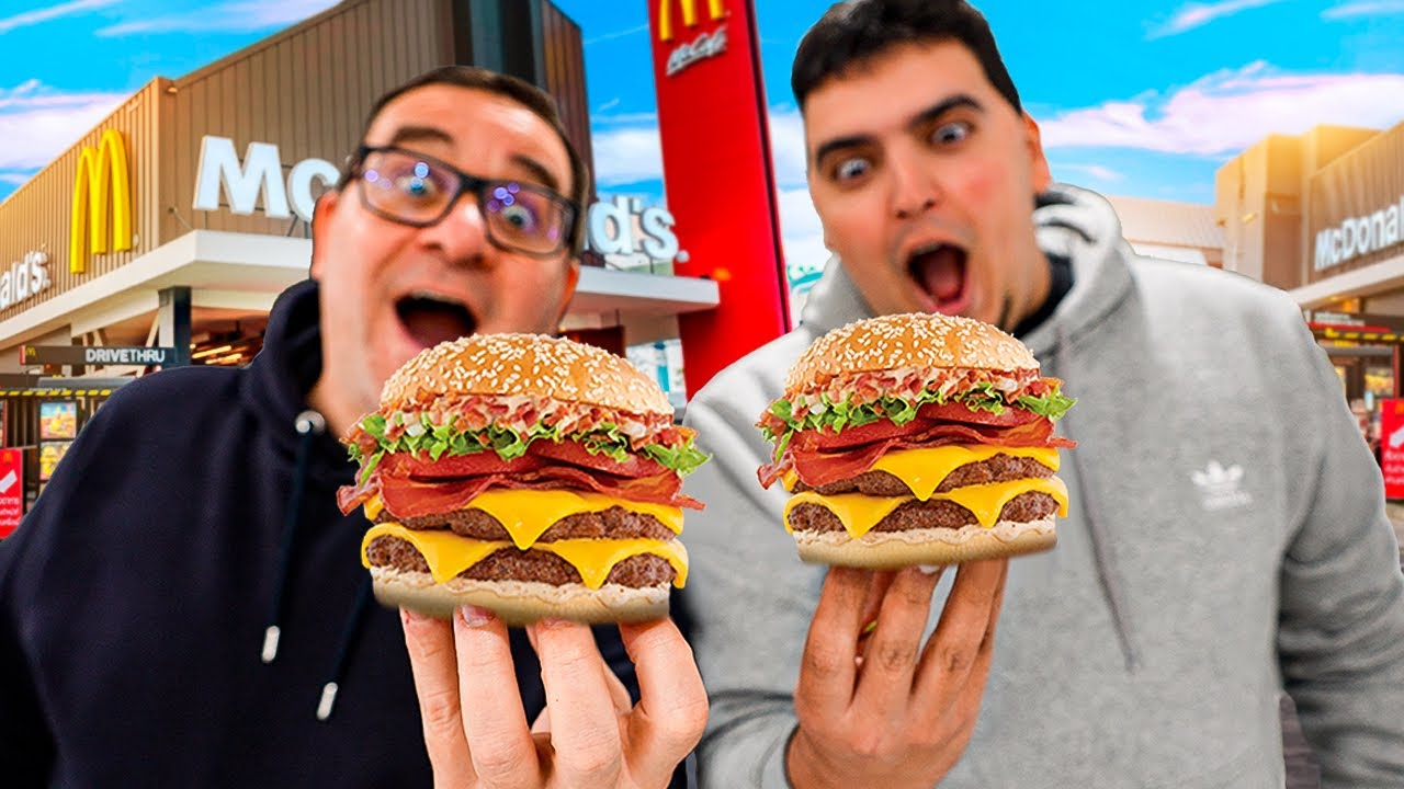 EXPERIMENTEI NOVO HAMBURGUER DOUBLE TURBO BACON