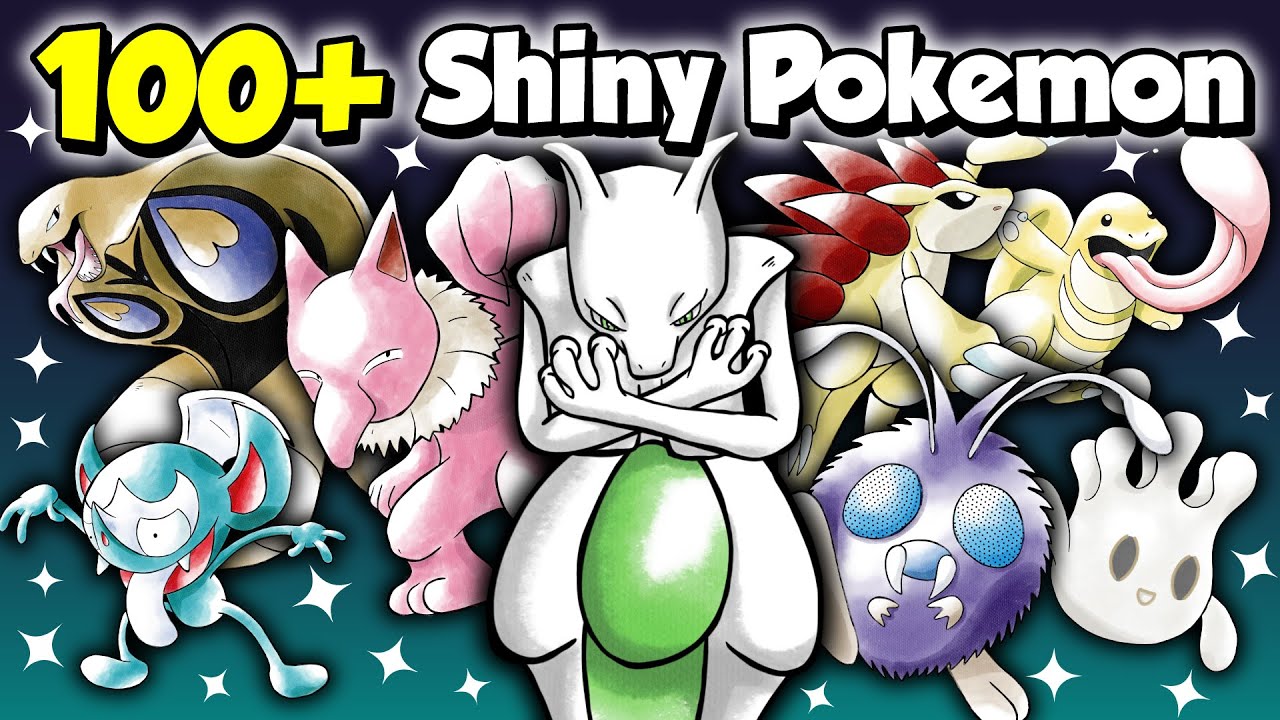I Found 100+ Full Odds Shiny Pokémon in One Year!